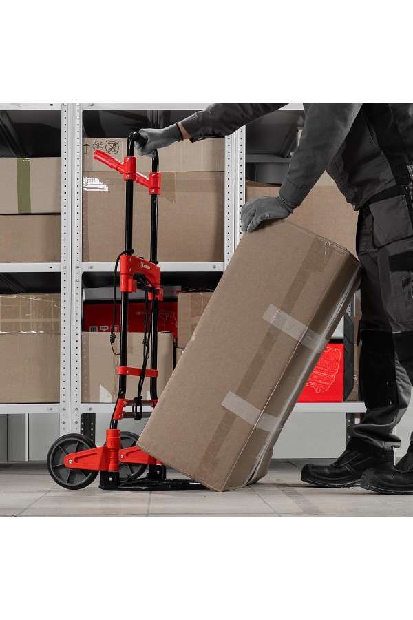 Тележка хозяйственная, складная, 2 колесная, грузоподъемность 150 кг Matrix