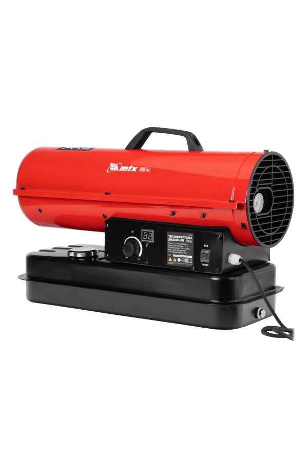 Дизельная тепловая пушка DHB-10i, 10 кВт, 400 м3/ч, прямой нагрев, термостат MTX