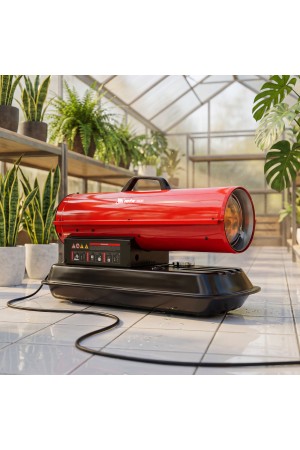 Дизельная тепловая пушка DHB-20i, 20 кВт, 450 м3/ч, прямой нагрев, термостат MTX