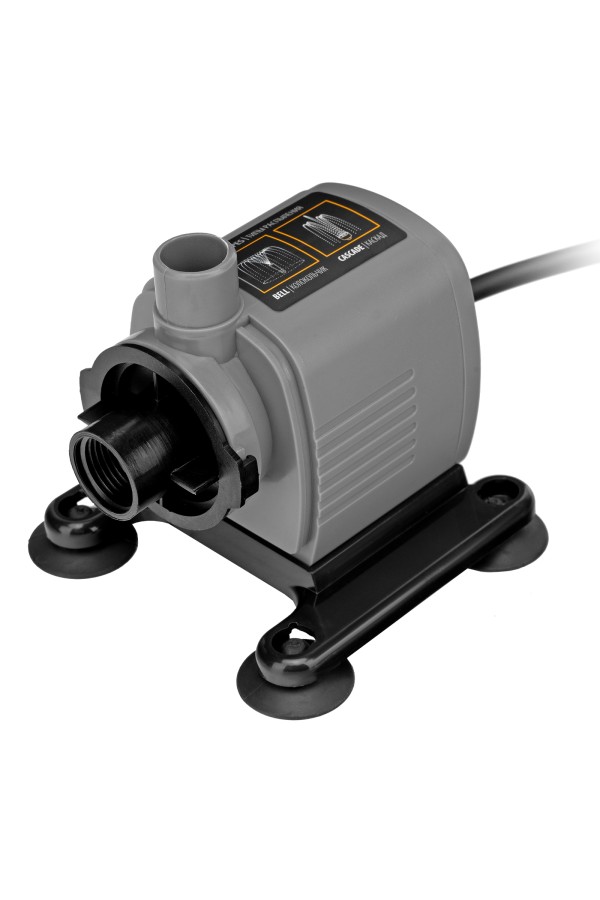 Насос фонтанный FNP18-14, 18 Вт, подъем 1,4 м, 750 л/ч, колокольчик/каскад Denzel