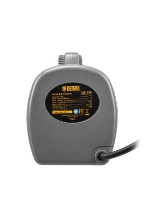 Насос фонтанный FNP110-34, 112 Вт, подъем 3,4 м, 3400 л/ч, колокольчик/каскад/гейзер Denzel