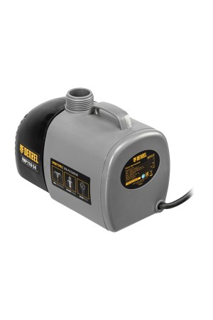 Насос фонтанный FNP110-34, 112 Вт, подъем 3,4 м, 3400 л/ч, колокольчик/каскад/гейзер Denzel