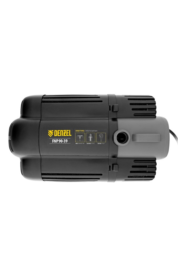 Насос фонтанный FNP90-39, 92 Вт, подъем 3,9 м, 3200 л/ч, колокольчик/каскад/гейзер Denzel