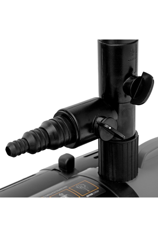 Насос фонтанный FNP90-39, 92 Вт, подъем 3,9 м, 3200 л/ч, колокольчик/каскад/гейзер Denzel