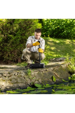 Насос фонтанный FNP90-39, 92 Вт, подъем 3,9 м, 3200 л/ч, колокольчик/каскад/гейзер Denzel