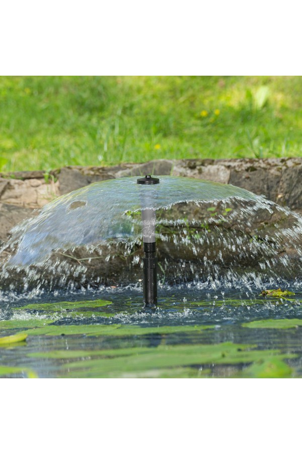 Насос фонтанный FNP90-39, 92 Вт, подъем 3,9 м, 3200 л/ч, колокольчик/каскад/гейзер Denzel