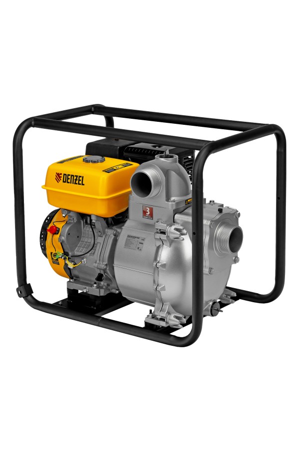 Мотопомпа бензиновая для грязной воды PX-80D, 15 л.с, 3