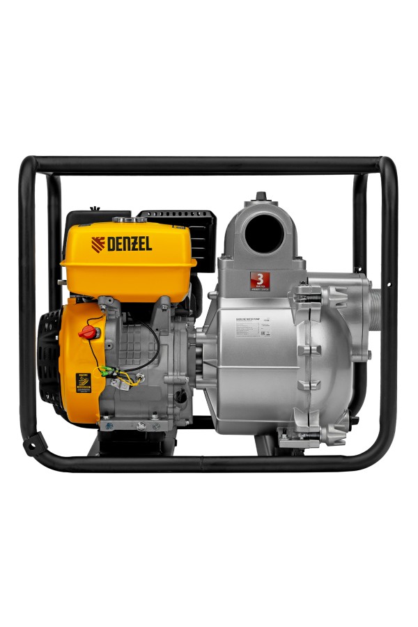 Мотопомпа бензиновая для грязной воды PX-80D, 15 л.с, 3