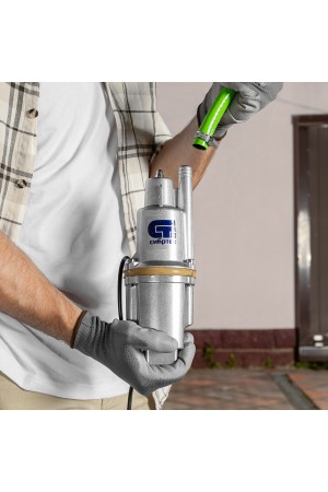 Вибрационный насос СВН300-10, верхний забор, 300 Вт, напор 75 м, 1200 л/ч, кабель 10 м Сибртех, 1200 л/ч