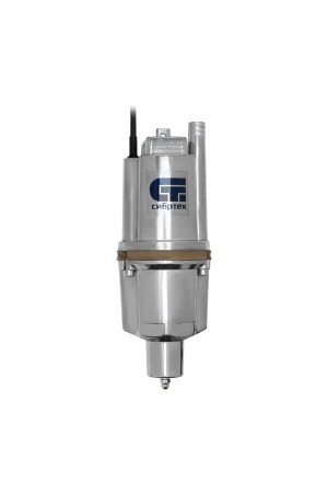 Вибрационный насос СВН300Н-15, нижний забор, 300 Вт, напор 75 м, 1200 л/ч, кабель 15 м Сибртех