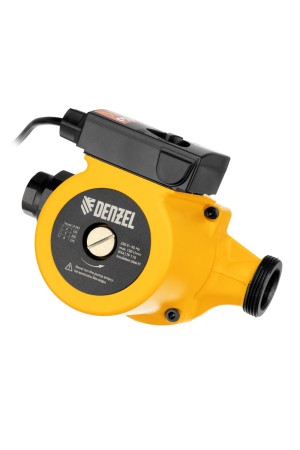 Циркуляционный насос CP25-8, напор 8 м, 130 л/мин, 1 м кабель, монт. длина 180 мм Denzel
