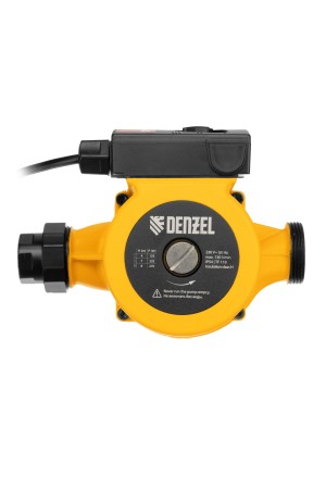 Циркуляционный насос CP25-8, напор 8 м, 130 л/мин, 1 м кабель, монт. длина 180 мм Denzel