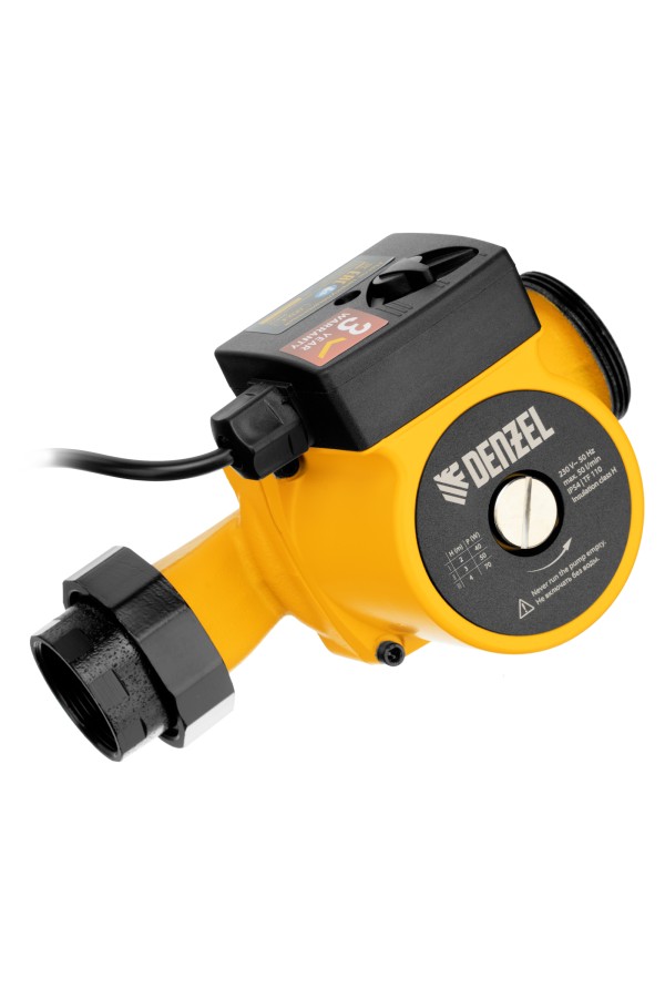 Циркуляционный насос CP32-4, напор 4 м, 50 л/мин, 1 м кабель, монт. длина 180 мм Denzel