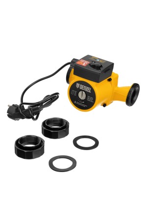 Циркуляционный насос CP32-6, напор 6 м, 70 л/мин, 1 м кабель, монт. длина 180 мм Denzel