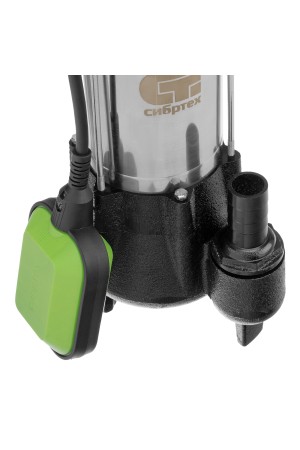 Фекальный насос СФН250, 250 Вт, напор 8 м, 10000 л/ч Сибртех