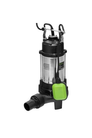 Фекальный насос СФН1100-Н, 1100 Вт, напор 10 м, 18000 л/ч, нож Сибртех