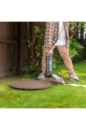 Фекальный насос СФН1500-Н, 1500 Вт, напор 19 м, 25000 л/ч, нож Сибртех