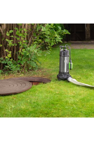 Фекальный насос СФН1500-Н, 1500 Вт, напор 19 м, 25000 л/ч, нож Сибртех