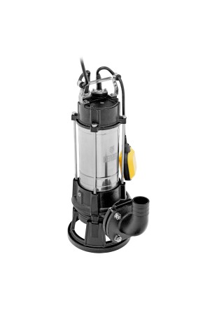 Фекальный насос FP1800-KS, 1800 Вт, напор 17 м, 26000 л/ч, нож-измельчитель Denzel