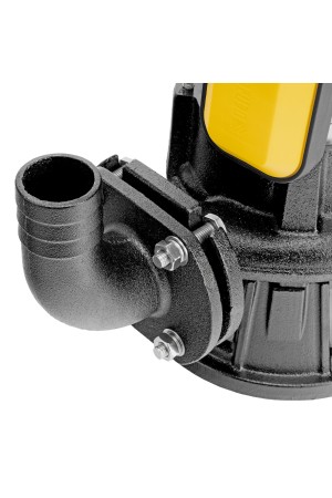 Фекальный насос FP1800-KS, 1800 Вт, напор 17 м, 26000 л/ч, нож-измельчитель Denzel