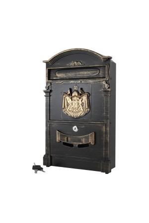 Ящик почтовый АЛЛЮР №4010В старая бронза (5)