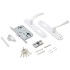 АЛЛЮР ЗВ 7-103/85 WW белый Замок врезной с/руч (20)