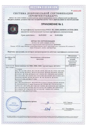 БУЛАТ ВС 364-01 чугунный 3кл. d=6мм Замок навесной (48,12)
