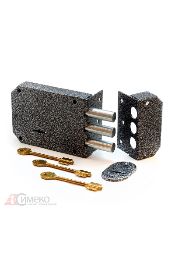Симеко  ЗН-3*3 кл Замок накладной тяж (10)