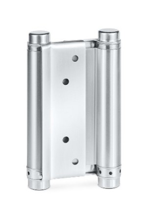 NOTEDO DAH-127 SSSatin серебро Пружинные петли для маятниковых дверей (барные) (2 шт.) (20)