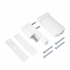 ЛДМ DH-R27.1 (02) (ан. Roto PS-27) 140 кг. Белый Ral 9016  Эконом Дверная петля для ПВХ (30)