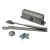 NOTEDO Доводчик дверной DC-120-I GRAY до 140 кг серый (10) NOTEDO Доводчик дверной DC-120-I GRAY до 140 кг серый (10)
