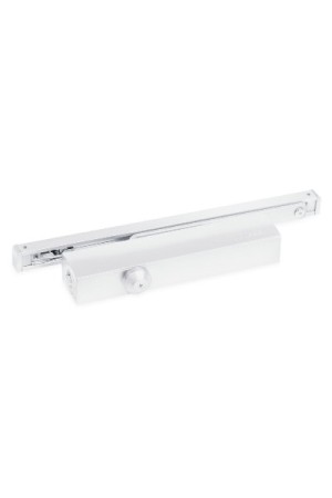 NOTEDO Доводчик дверной  DC-045-155 SL+HO+DA+BC WHITE со скольз.тягой до 150 кг (6)
