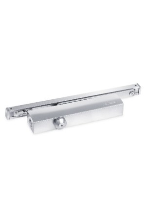 NOTEDO Доводчик дверной DC-045-155 SL+HO+DA+BC SILVER со скольз.тягой до 150 кг (6)