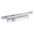 NOTEDO Доводчик дверной DC-045-155 SL+HO+DA+BC SILVER со скольз.тягой до 150 кг (6)