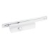 NOTEDO Доводчик дверной  DC-025-095 SL+HO+DA+BC PRO (ПРО) WHITE белый со скольз.тягой до 100кг(6)
