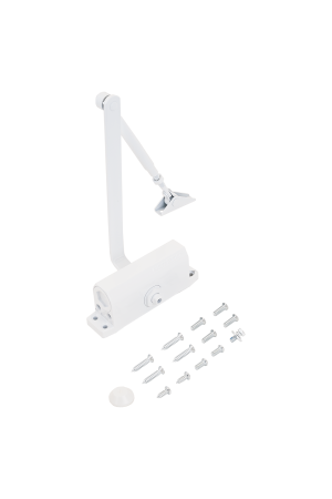 NOTEDO Доводчик дверной  DC-060 WHITE до 60 кг белый (10)