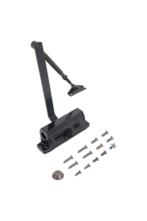 NOTEDO Доводчик дверной  DC-060 BLACK до 60 кг черный (10)
