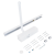 NOTEDO Доводчик дверной DC-075 SL+HO WHITE со скользящей тягой, с фикс. до 60 кг (10) NOTEDO Доводчик дверной DC-075 SL+HO WHITE со скользящей тягой, с фикс. до 60 кг (10)