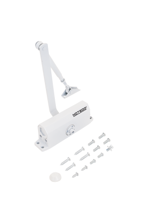NOTEDO Доводчик дверной  DC-070-I WHITE до 70 кг белый (10)