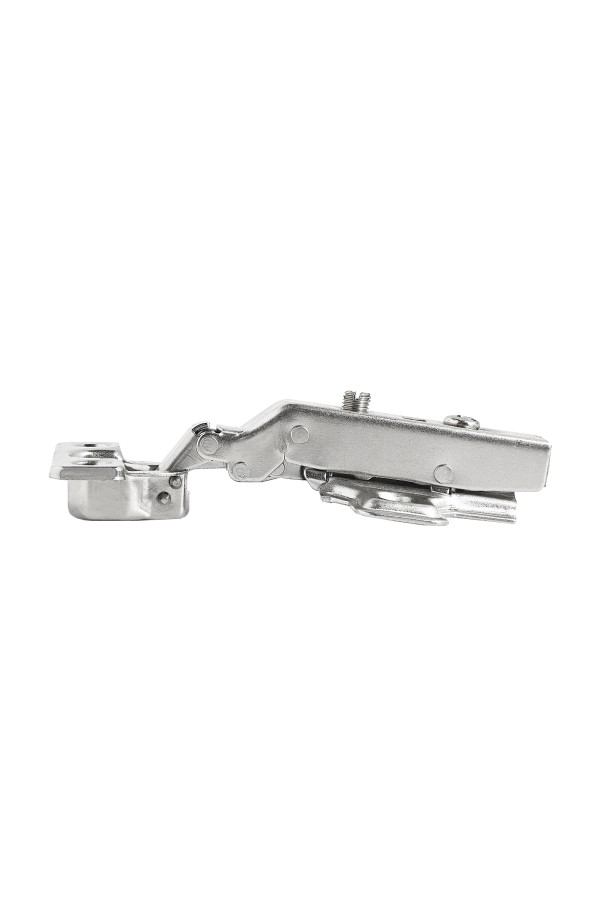 StahlBuro D26 Clip-on 2 шт., хром. Мини петля мебельная полунакладная с доводчиком (50)