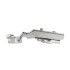 StahlBuro D26 Clip-on 2 шт., хром. Мини петля мебельная полунакладная с доводчиком (50)