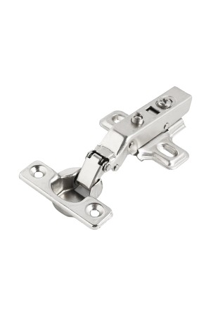 StahlBuro D26 Clip-on 2 шт., хром. Мини петля мебельная полунакладная с доводчиком (50)