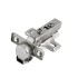 StahlBuro D26 Clip-on 2 шт., хром. Мини петля мебельная полунакладная с доводчиком (50)