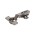 StahlBuro 1109 Clip-On 2шт., черная. Петля мебельная накладная с доводчиком (50) StahlBuro 1109 Clip-On 2шт., черная. Петля мебельная накладная с доводчиком (50)