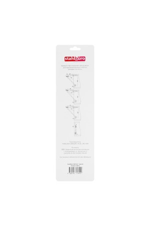 StahlBuro N60 матовый черный Газовые лифты (100)