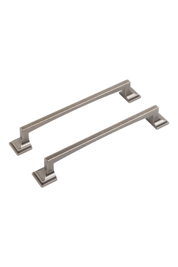 StahlBuro C2526-96 2шт., AS состаренное серебро. Ручка-скоба мебельная (20, 200)
