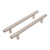 StahlBuro AP2308-128 2шт., SN сатин. Ручка-скоба мебельная (15, 150) StahlBuro AP2308-128 2шт., SN сатин. Ручка-скоба мебельная (15, 150)