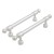 StahlBuro AP2306-96 2шт., W матовый белый хром. Ручка-скоба мебельная (20, 200) StahlBuro AP2306-96 2шт., W матовый белый хром. Ручка-скоба мебельная (20, 200)