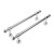 StahlBuro AP2306-128 2шт., CP хром. Ручка-скоба мебельная (15, 150) StahlBuro AP2306-128 2шт., CP хром. Ручка-скоба мебельная (15, 150)