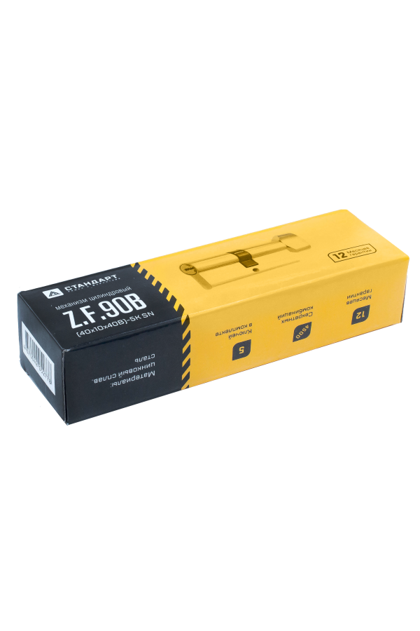 Стандарт Z.F.90В-5K (40x10x40B) SN 5кл перф.ключ/верт. Цилиндровый механизм (96,12)